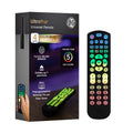 GE UltraPro 4-Device Color Changing Backlight Universal Remote, Black