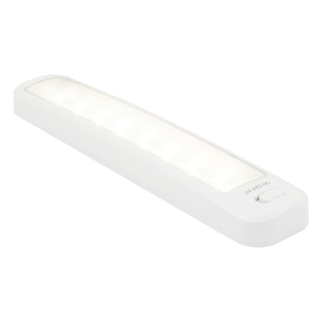 GE 12in. Battery Operated LED Light Bar with Remote, White