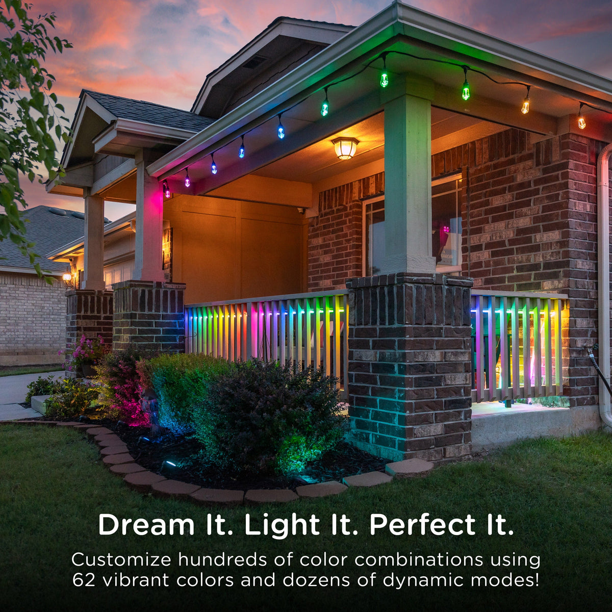 Enbrighten WiFi VIBE Indoor/Outdoor Color-Changing LED Flex Light, 8ft.