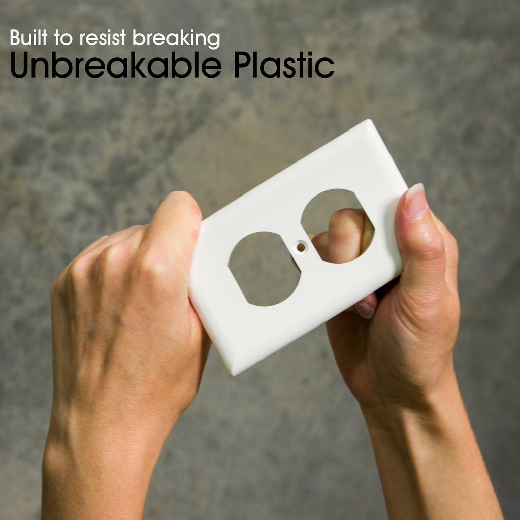 Power Gear Duplex Receptacle Wallplate