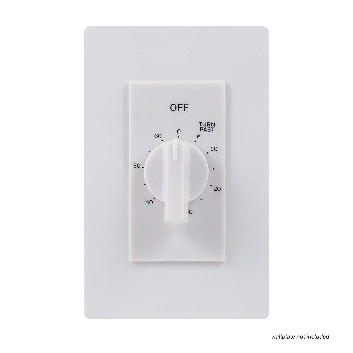 UltraPro In-Wall 60-Minute Spring-Wound Timer, White/Almond