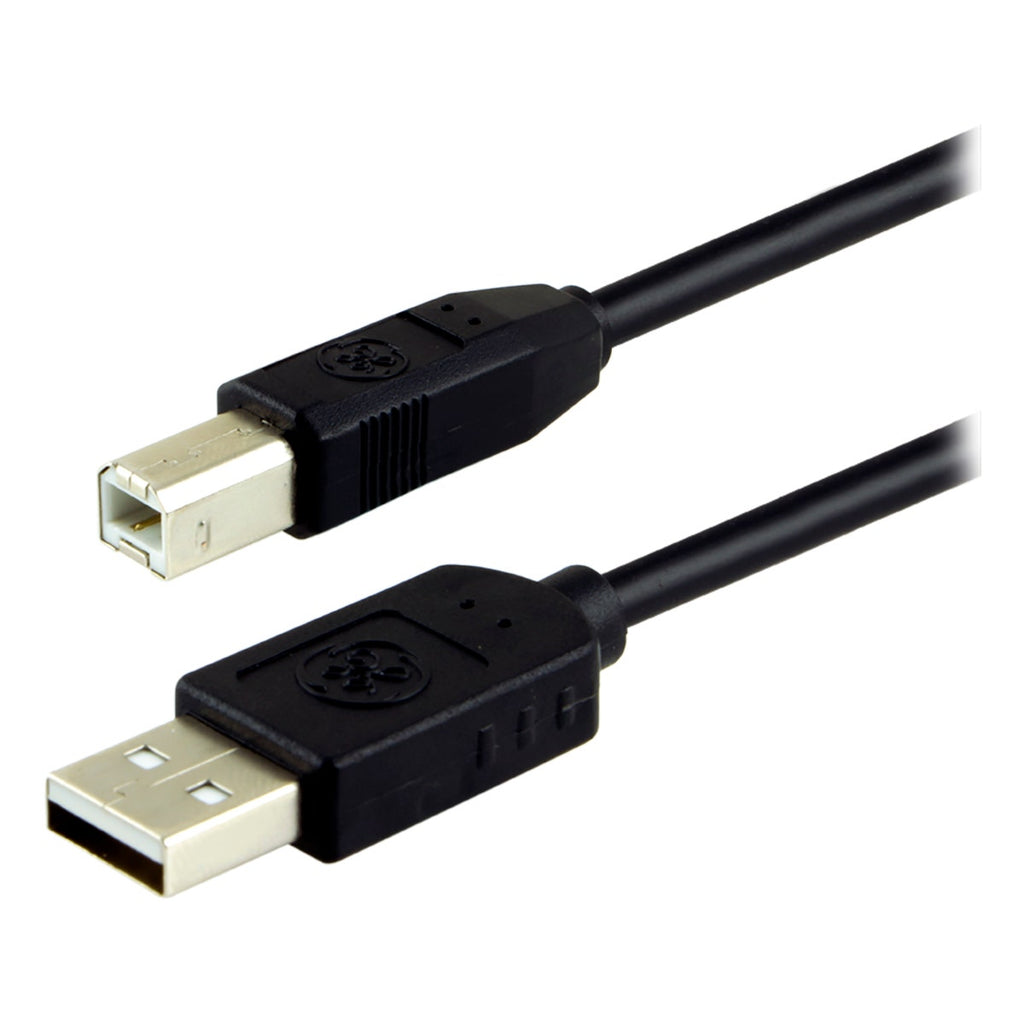 GE 10 ft. USB 2.0 Printer Cable, Black