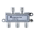 GE 4-Way Signal Splitter, Silver
