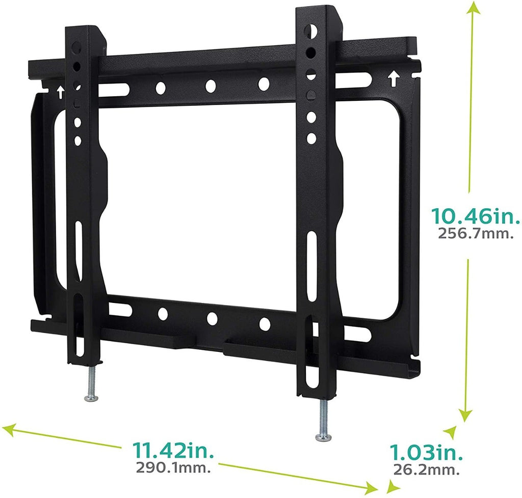 Philips Fixed TV Wall Mount, Up to 55in., Black
