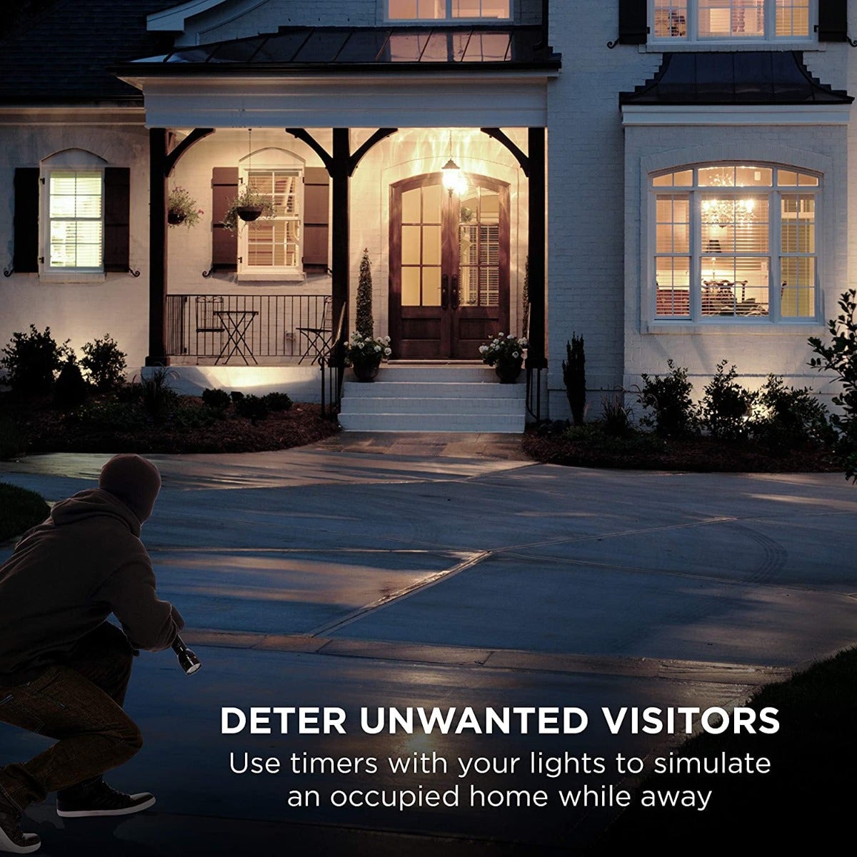 UltraPro Outdoor Plug-In 1-Outlet Digital Timer, Gray