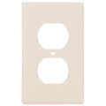Power Gear Outlet Wall Plate Cover, Light Almond