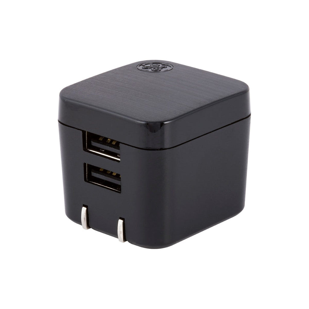 GE Pro 2-USB Wall Charger, Black