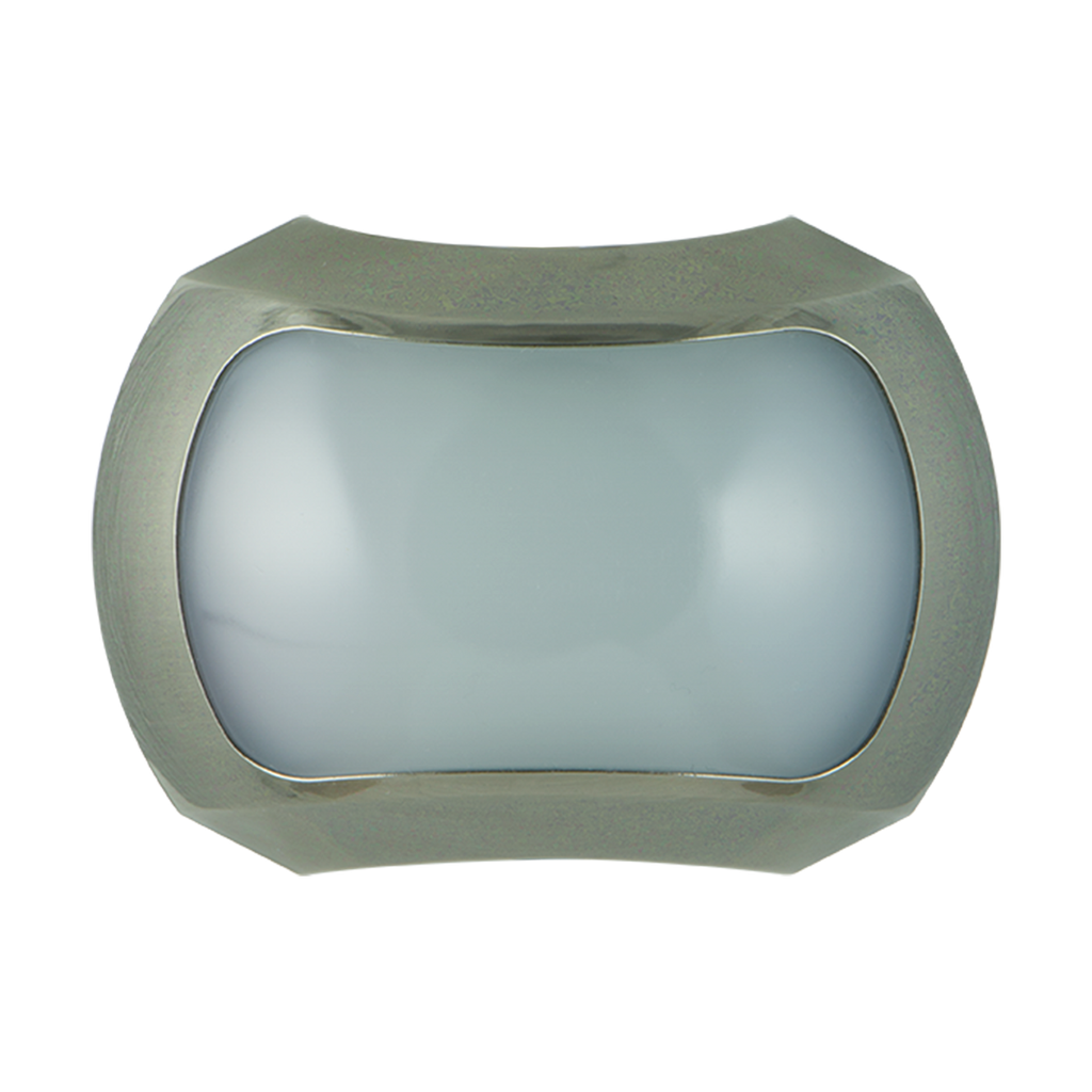 GE Light Sensing LED Night Light, Brushed Nickel