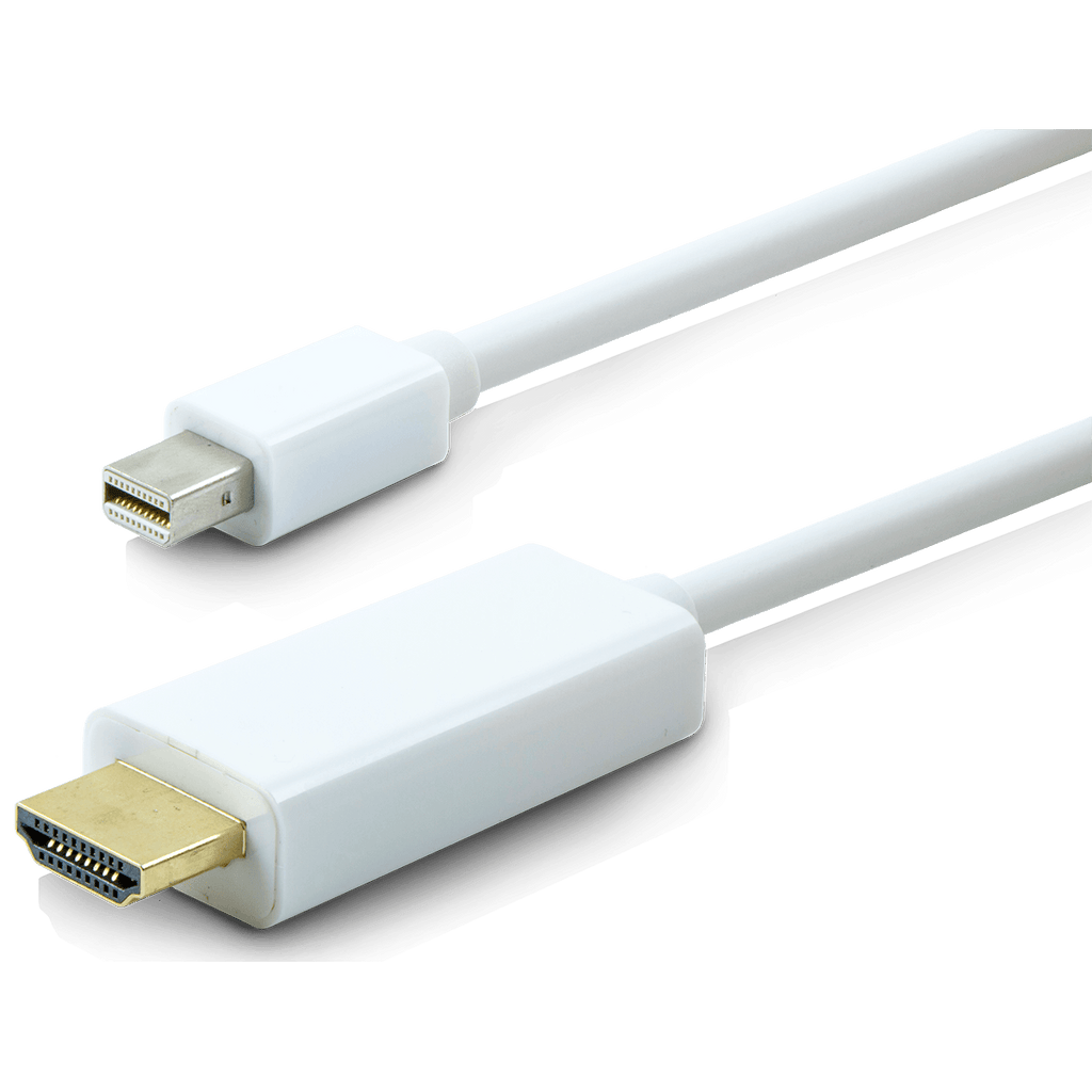 GE 6ft. Mini DisplayPort to HDMI Cable, White