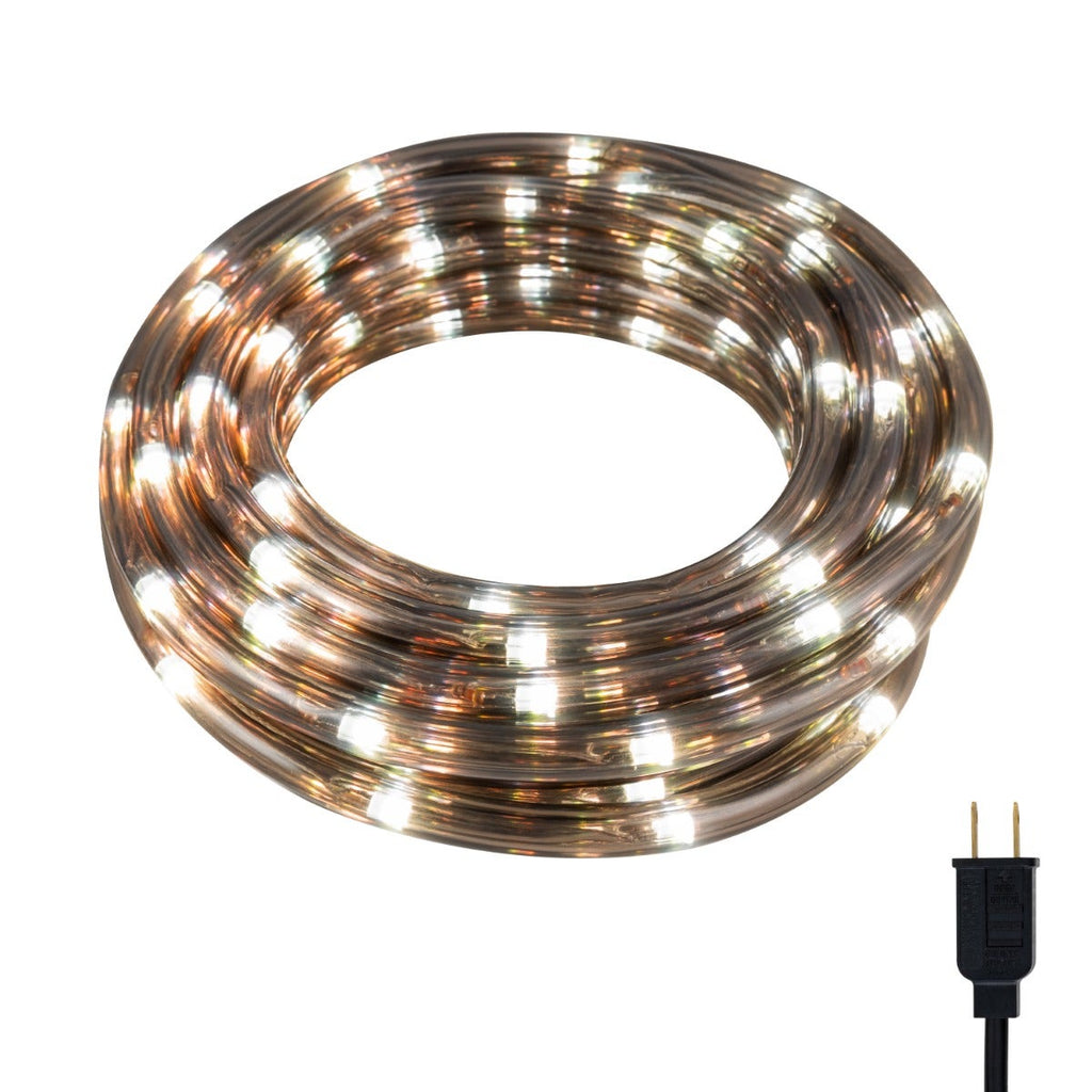 UltraPro Escape Indoor/Outdoor LED Rope Light, 25ft., Warm White, Black