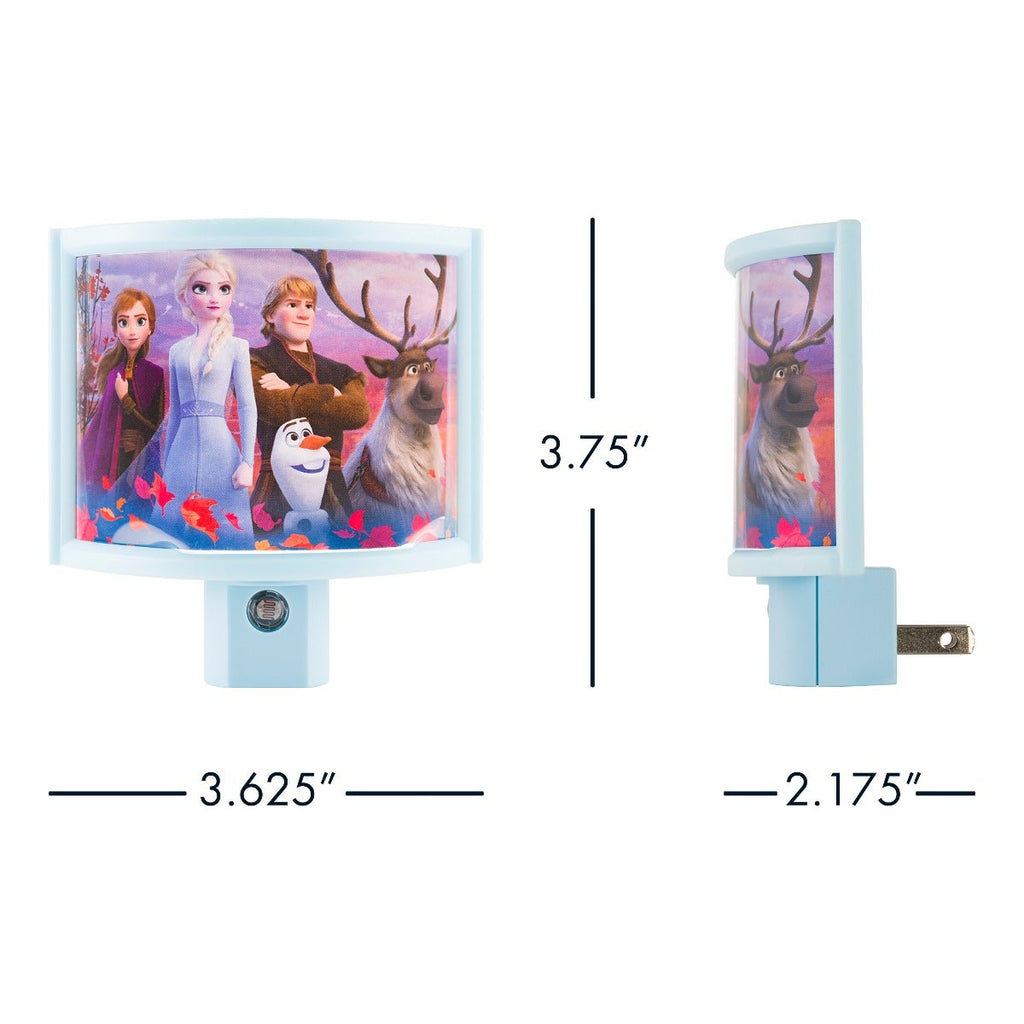 Disney Frozen II Wrap Shade LED Night Light, Blue