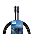 Philips 6 ft. RG6 Coaxial Cable, Black