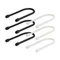 Philips Zip Ties, 7in. 6 Pack, Black and White