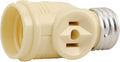 Power Gear 2-Outlet Socket Adapter, Ivory