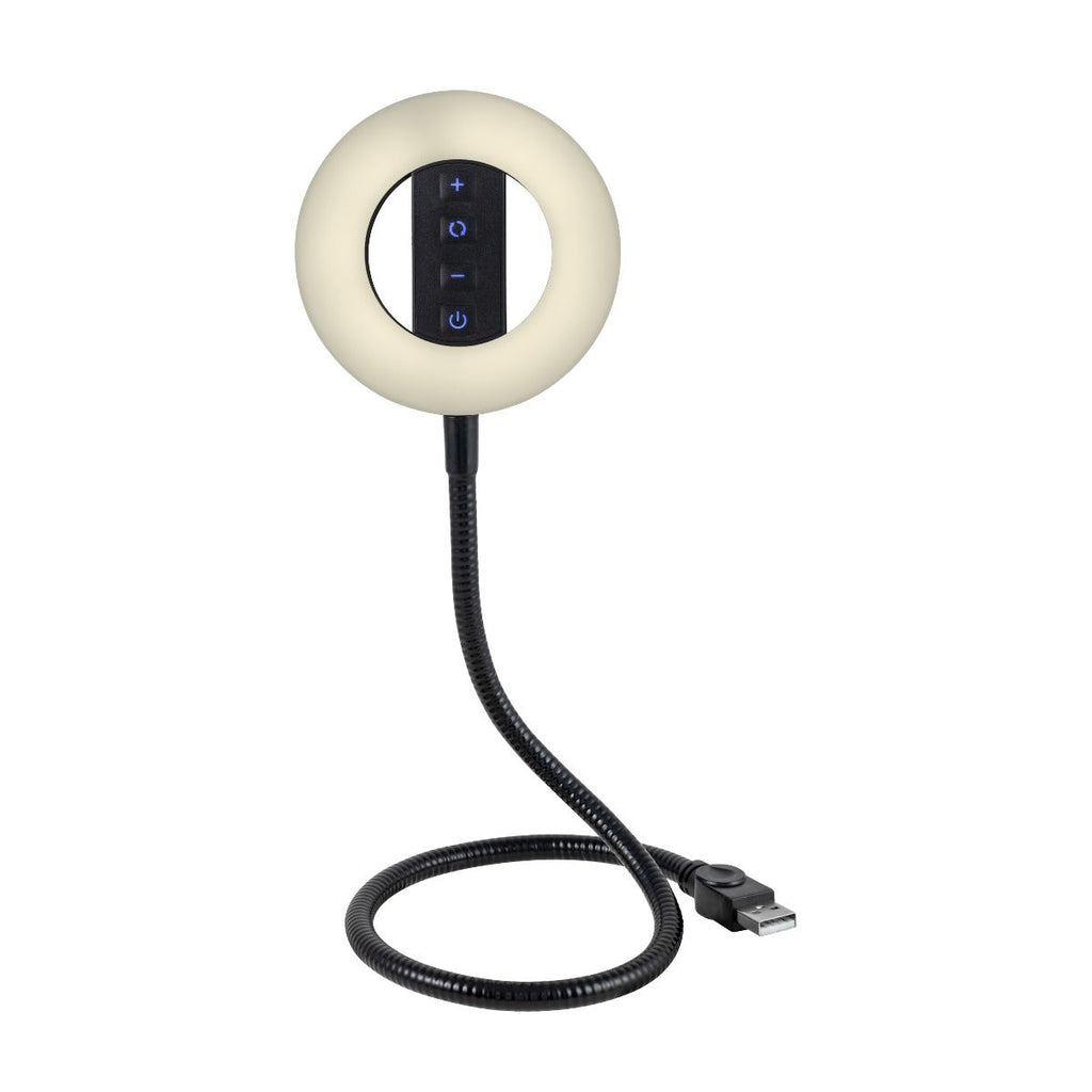 UltraPro USB LED Selfie Video Light, Black