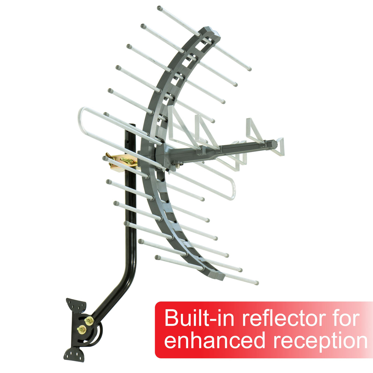 GE-branded Pro Attic-Mount HD TV Antenna