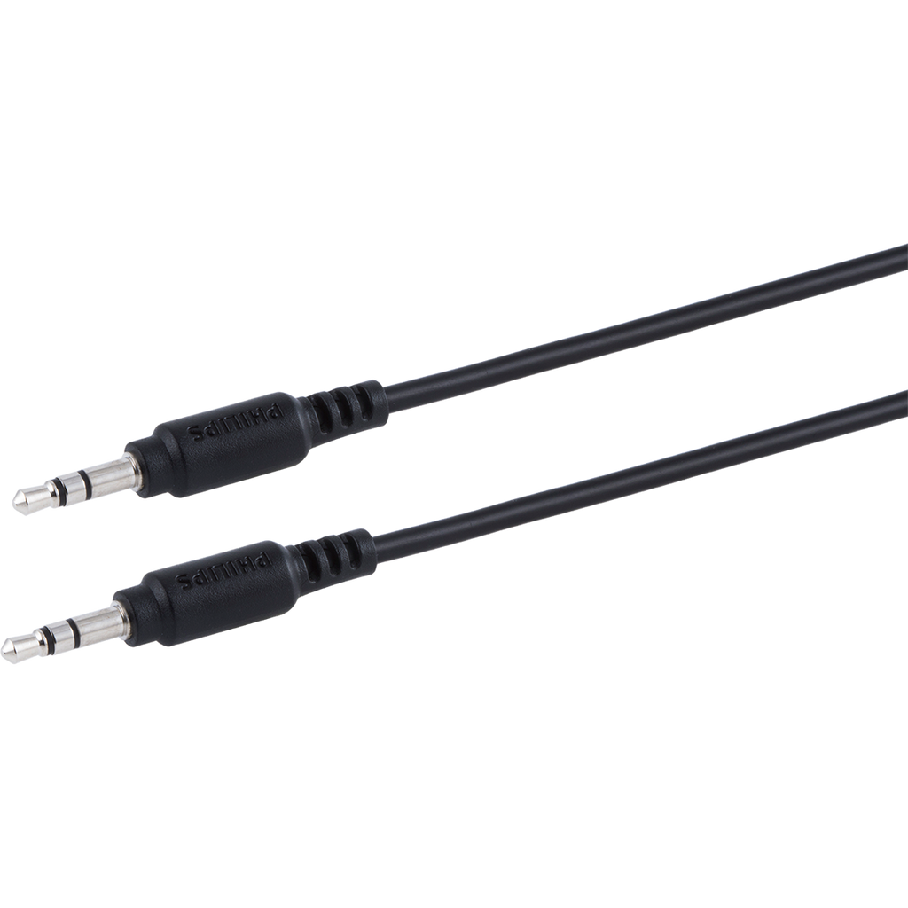 Philips 6ft. 3.5mm Auxiliary Audio Cable, Black