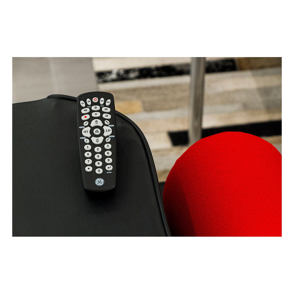 GE 4-Device Universal Remote, Black