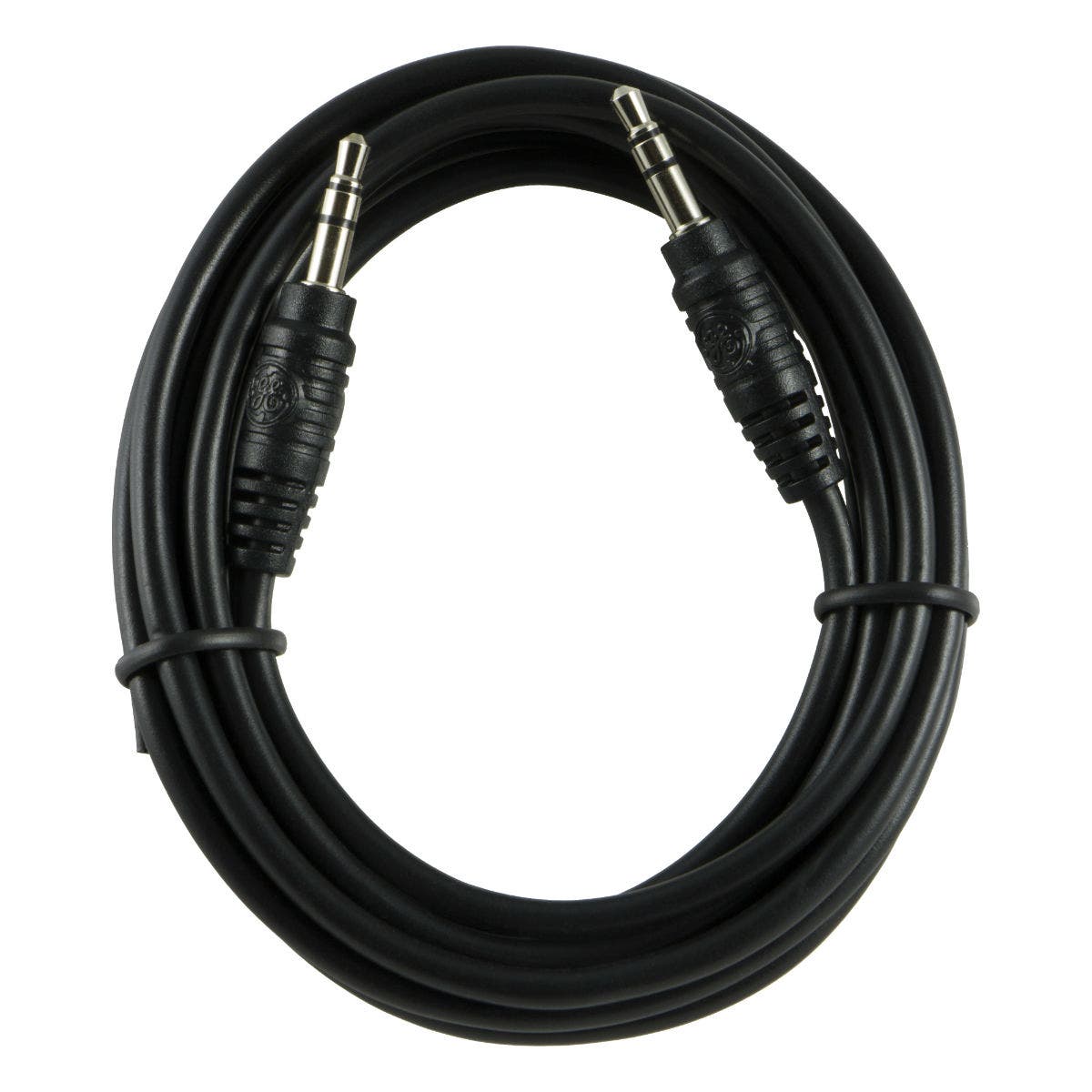 GE 6ft. 3.5mm Auxiliary Audio Cable, Black