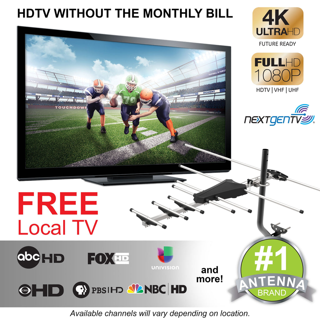 GE UltraPro Outdoor Yagi TV Antenna