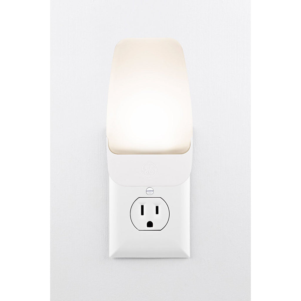 GE Light Sensing LED Night Light, 2 Pack, White