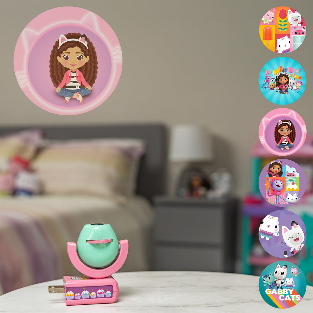 Projectables Gabby's Dollhouse LED Night Light, Pink