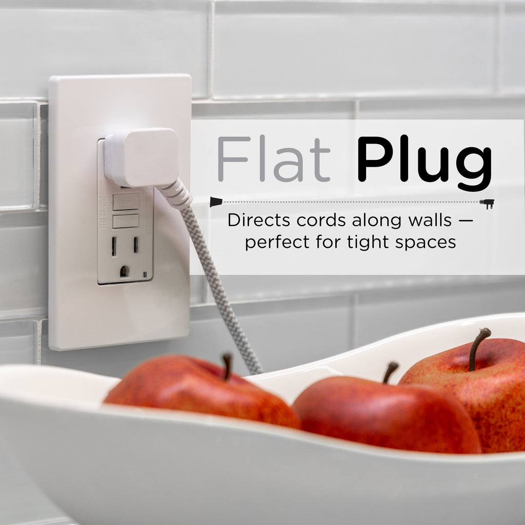 Cordinate 8ft. 3-Outlet Indoor Extension Cord