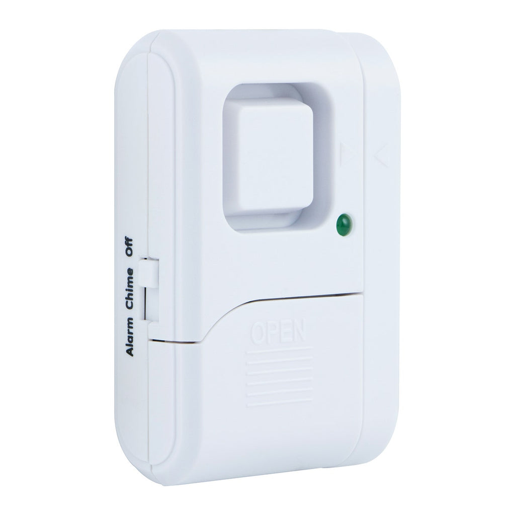 UltraPro Battery-Operated Magnetic Window or Door Alarm, 5 Pack, White