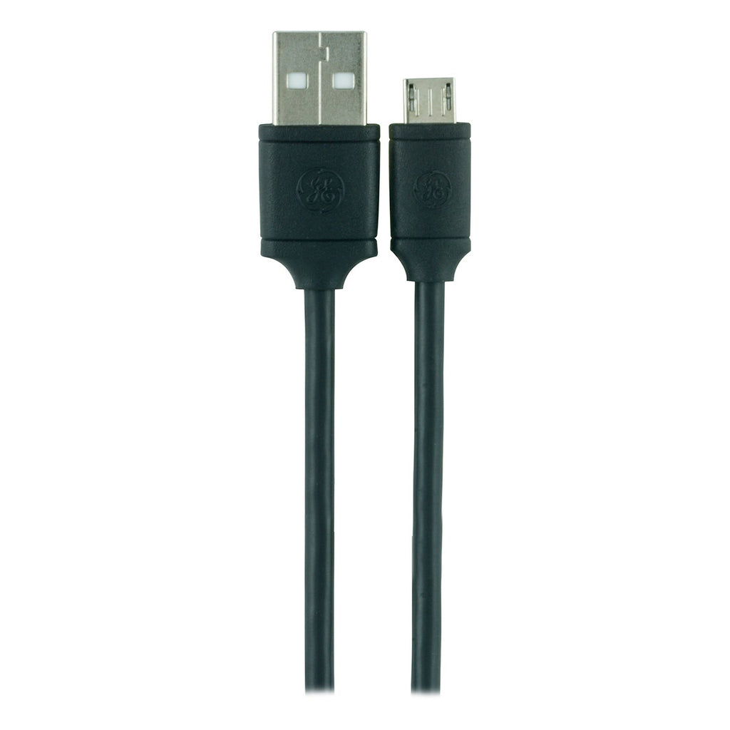 GE 6ft. Micro USB 2.0 Charging Cable, Black