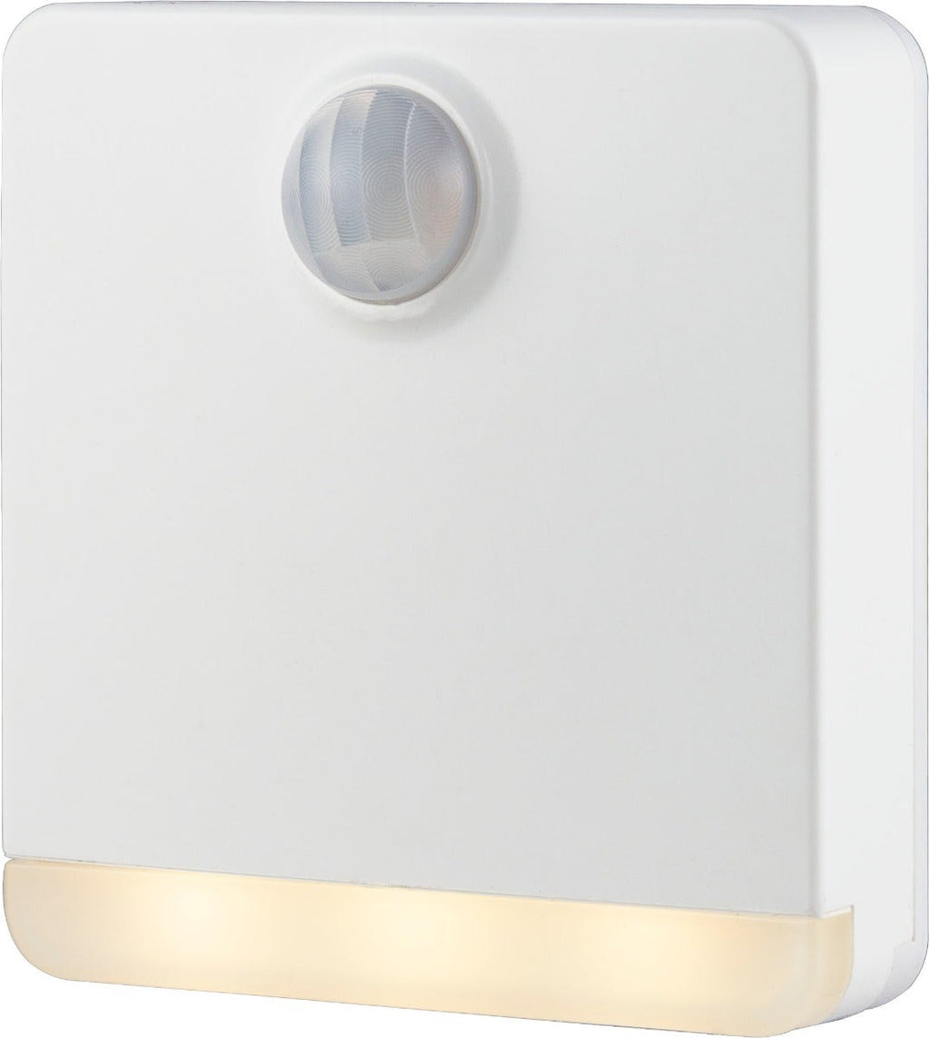 Energizer Indoor Battery Operated Motion Activated LED Path Light, 2 Pack, White