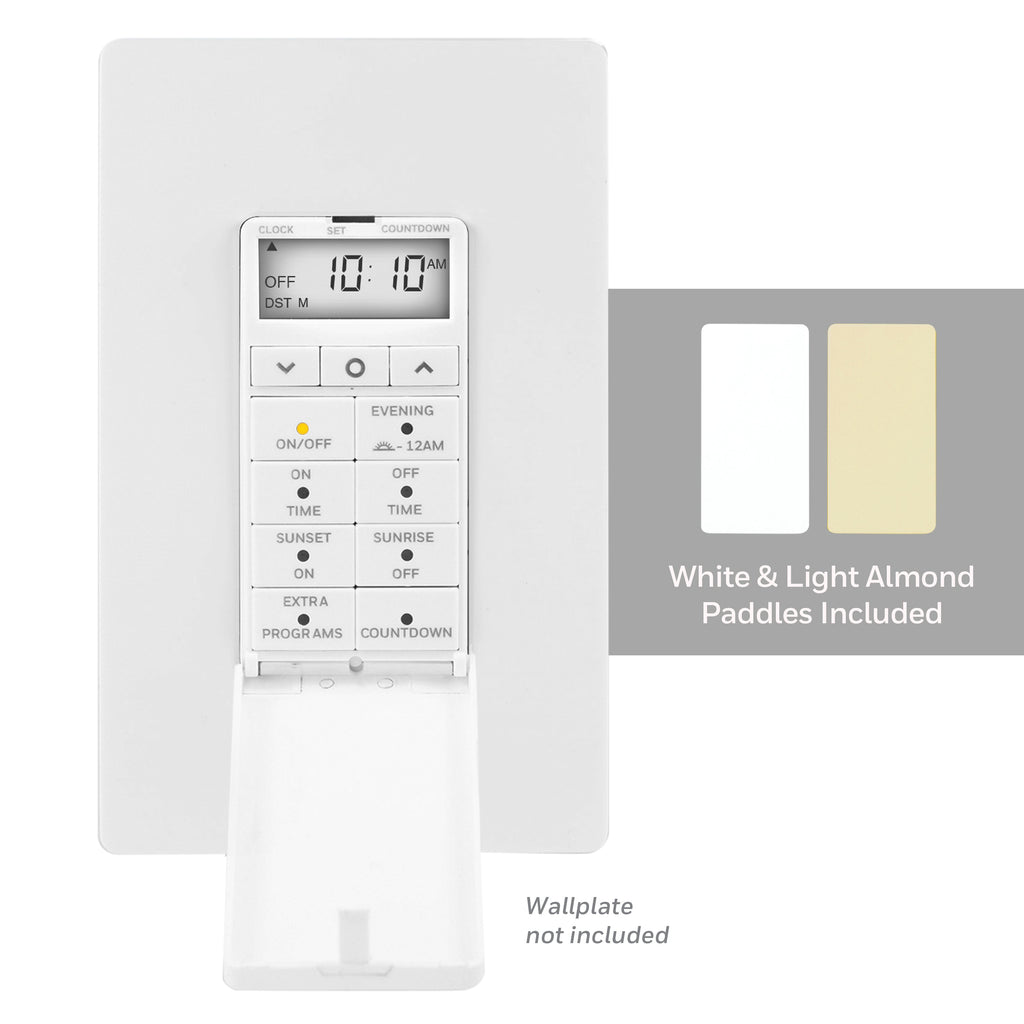 UltraPro Daysmart 7-Day In-Wall Digital Timer