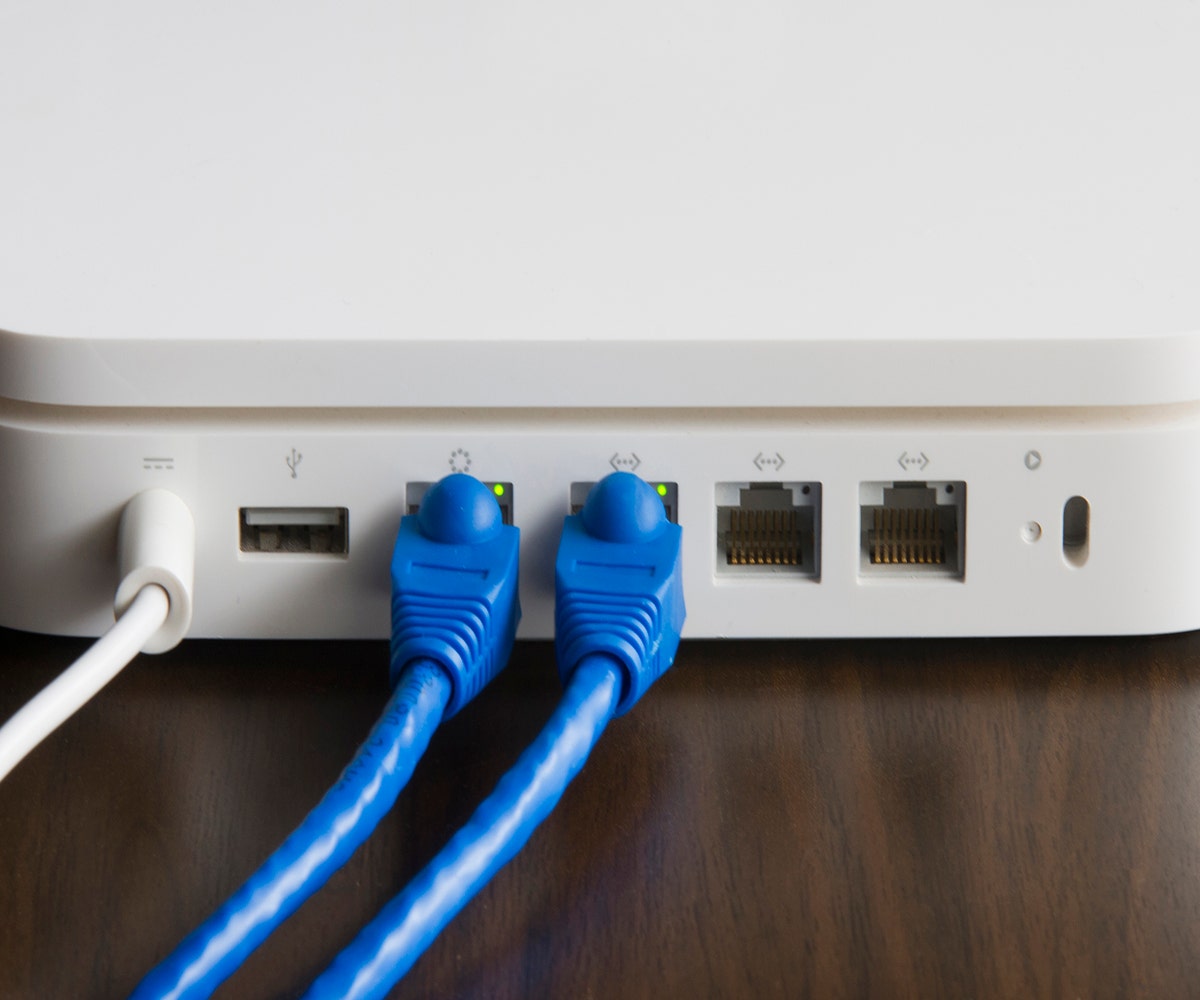 GE 14ft. High-Speed Modem Cable, Blue