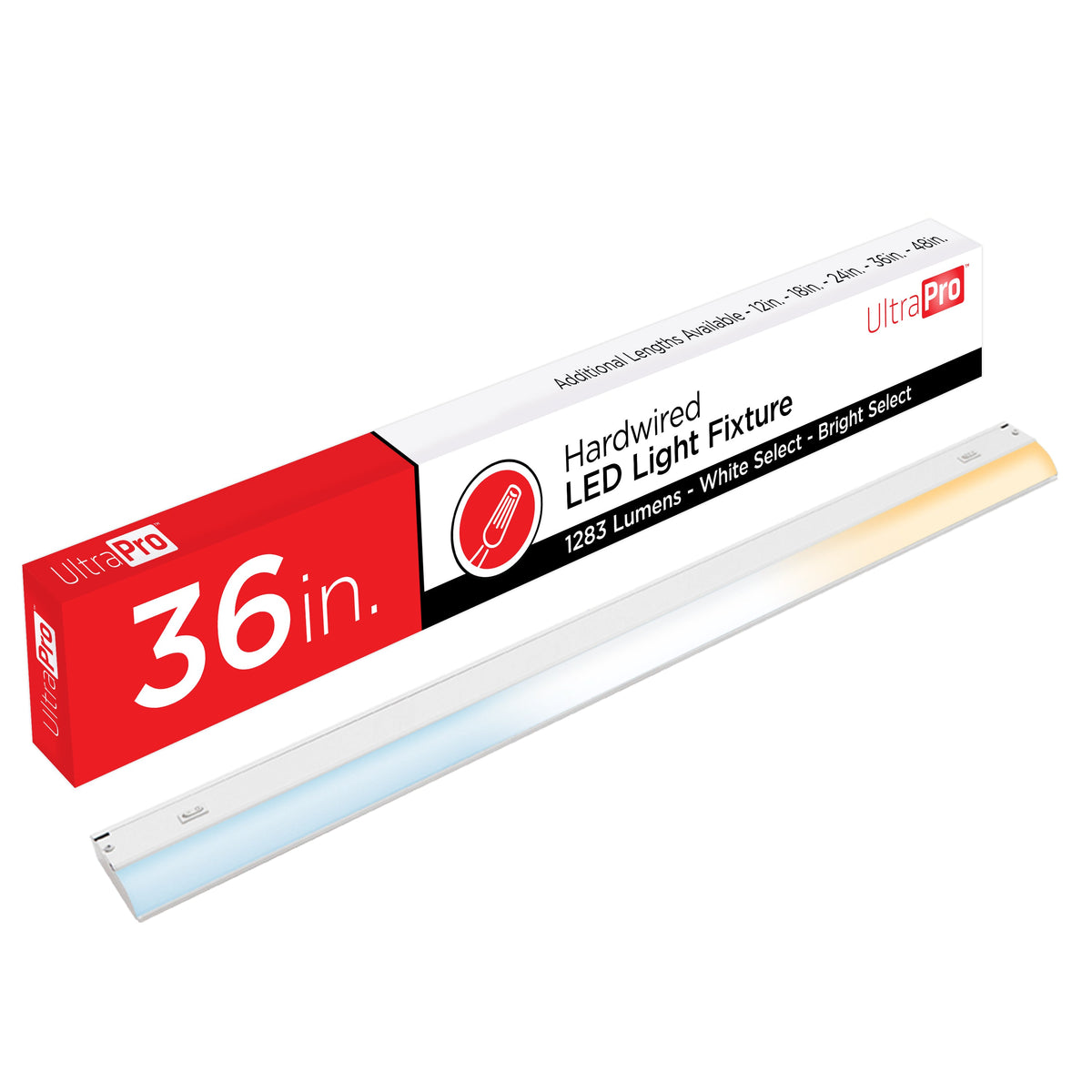UltraPro 36in. Direct Wire LED Light Fixture with White Select