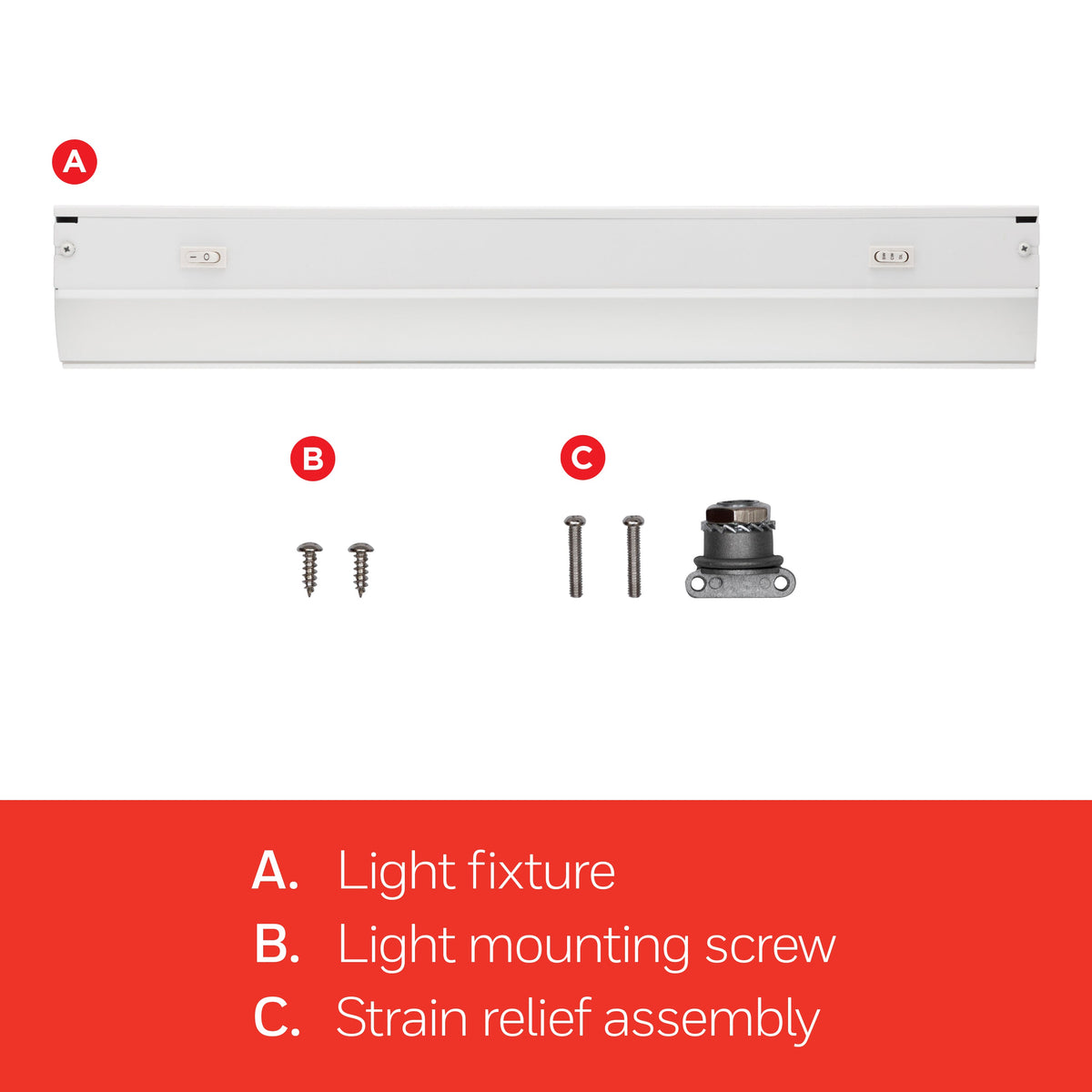 UltraPro 36in. Direct Wire LED Light Fixture with White Select