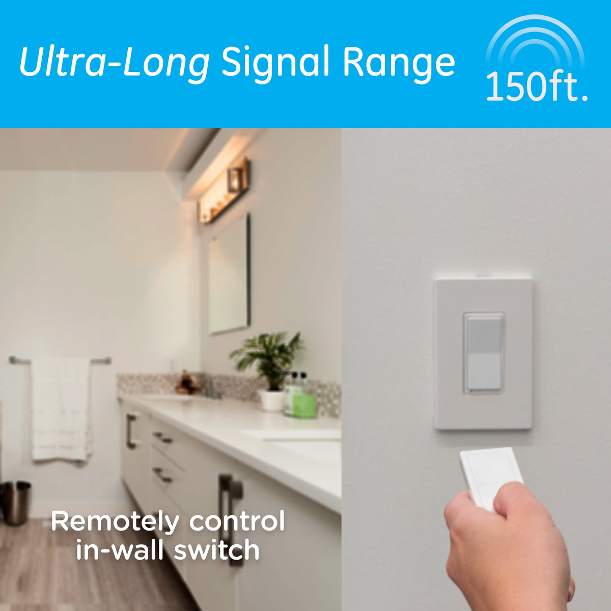 mySelectSmart In-Wall Switch with Wireless Remote