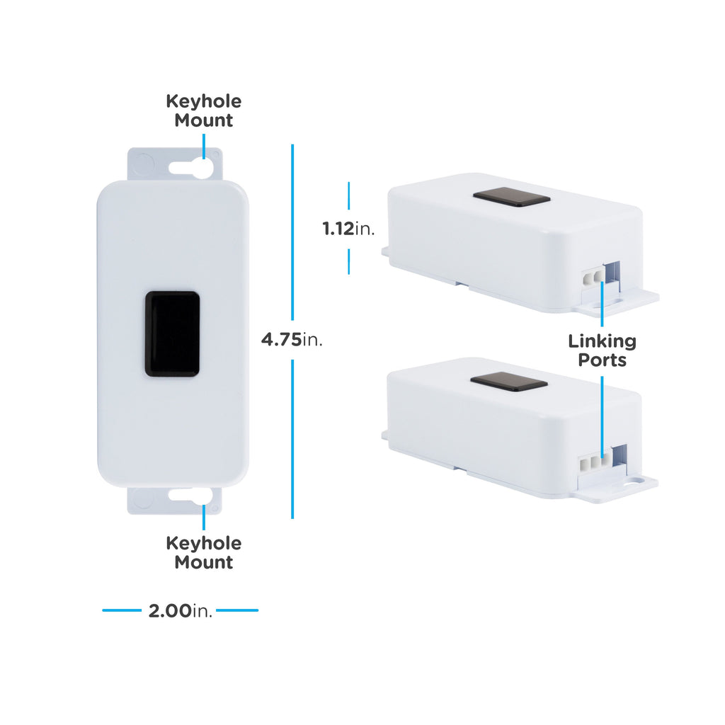 Enbrighten BrightLink Motion-Activated Switch, White