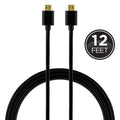 GE 12ft. HDMI Cable with Ethernet, Black