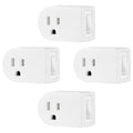 UltraPro Grounded ON/OFF Power Switch White, 4pk