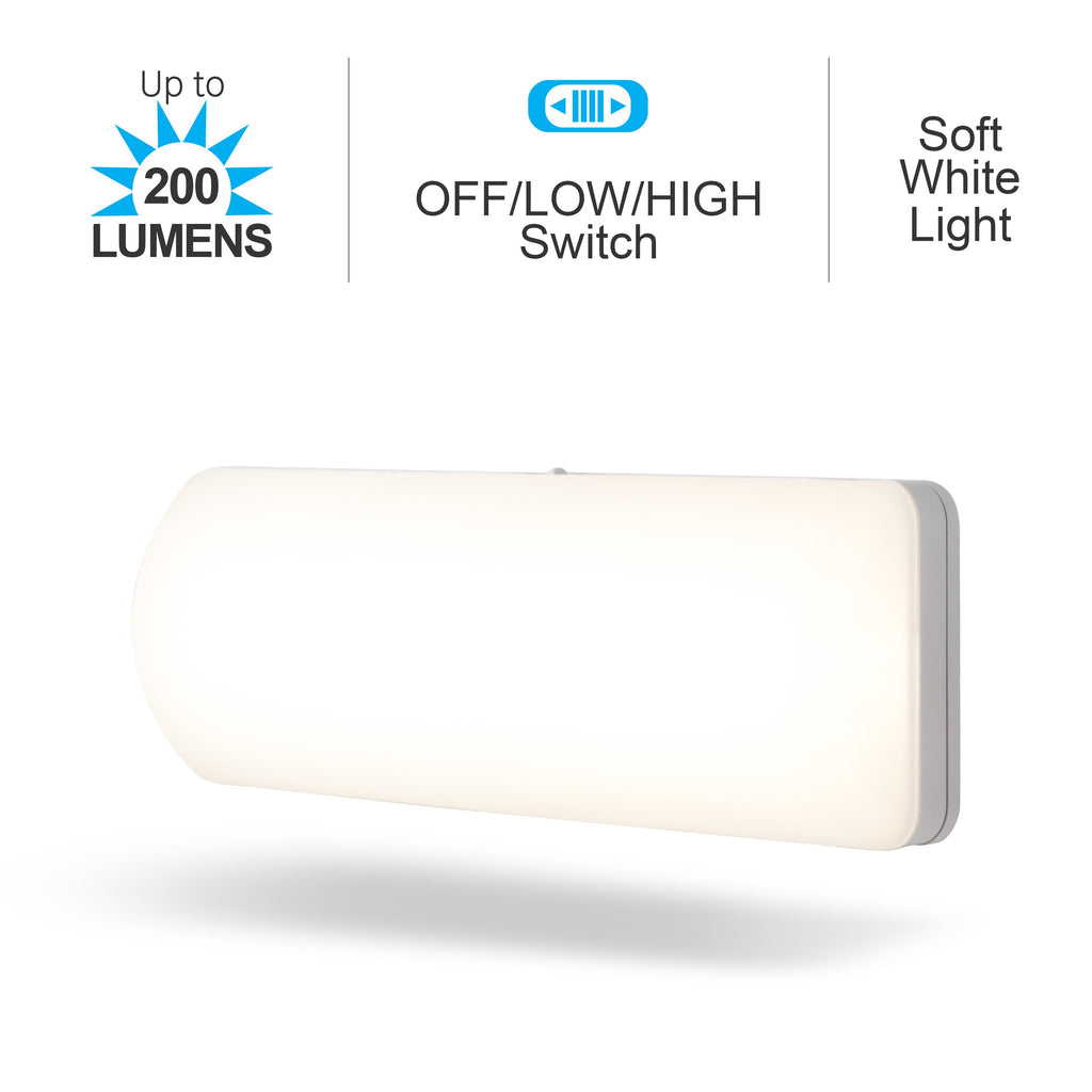 GE Ultrabrite LED Light Bar Night Lights, 2 Pack