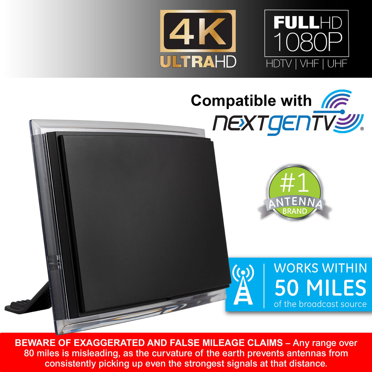 GE Pro Crystal HD Amplified Antenna