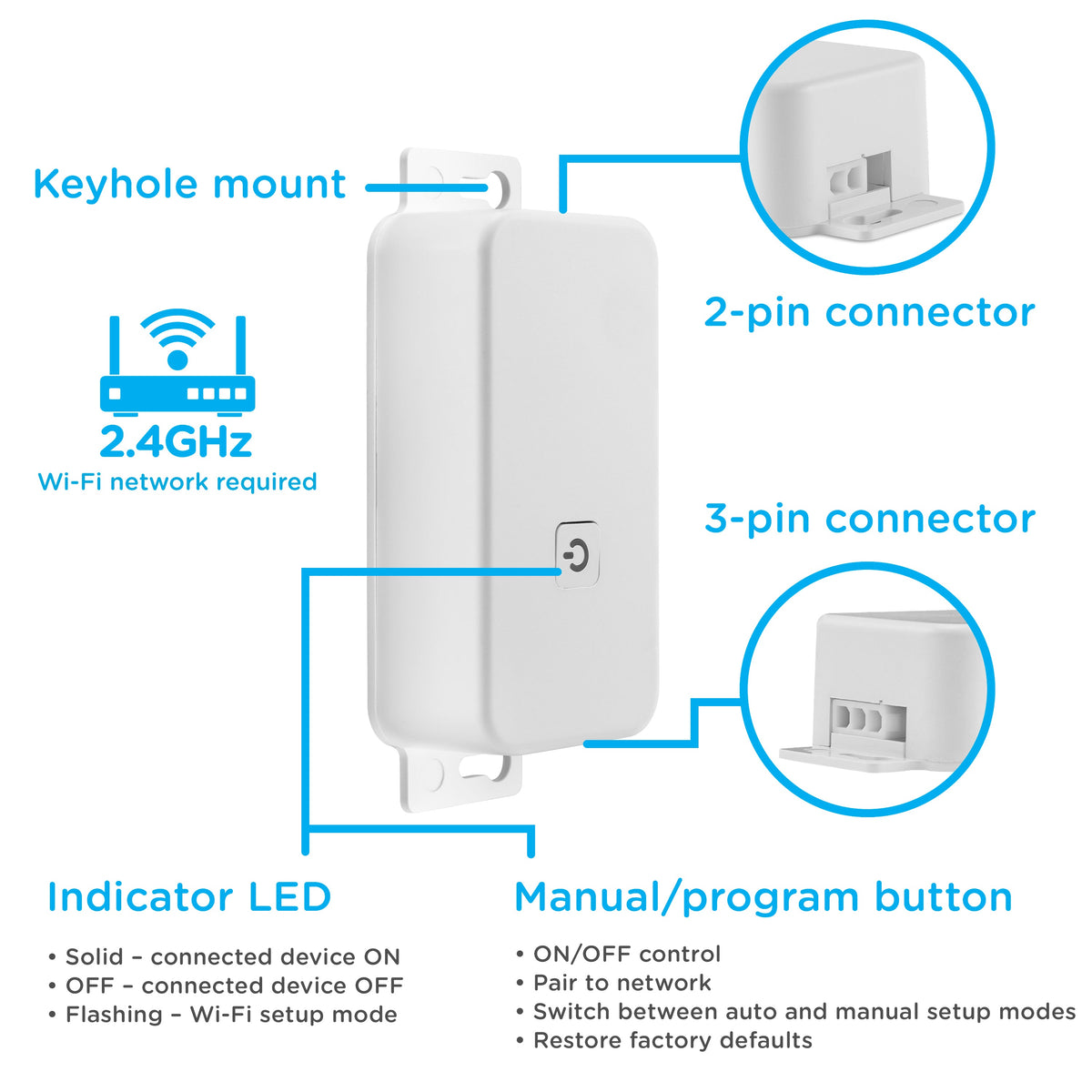 Enbrighten BrightLink Wi-Fi Switch
