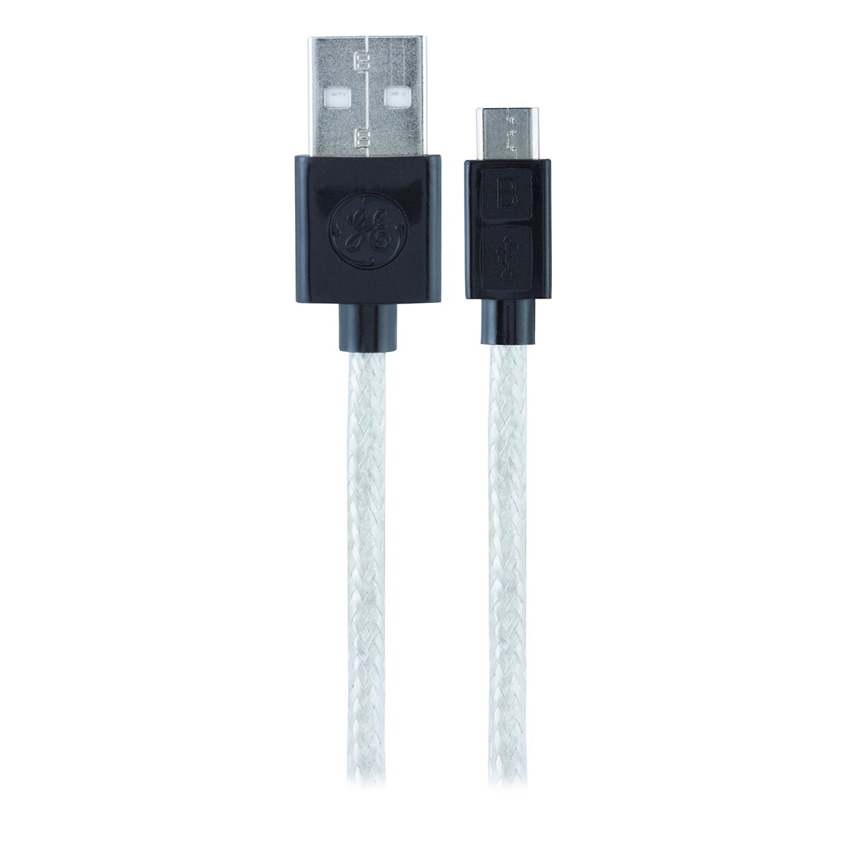 GE 6ft. USB-A to Micro USB Charging Cable, Silver