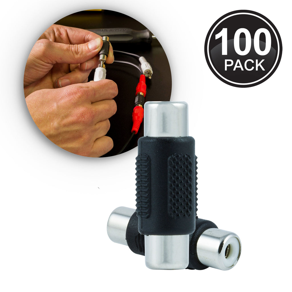 GE-branded RCA Extension Adapter, 100pk