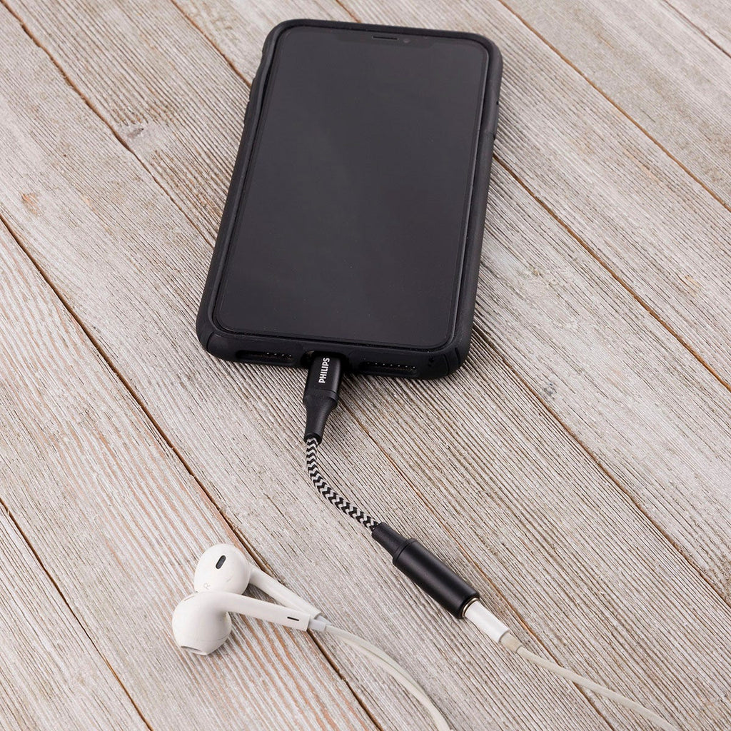 Philips 3.5mm Lightning Adapter, Black