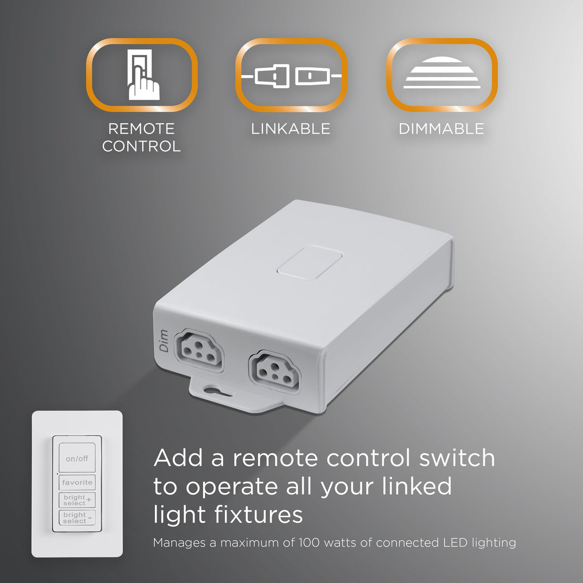 Enbrighten ProLink In-Line Switch with Remote Control
