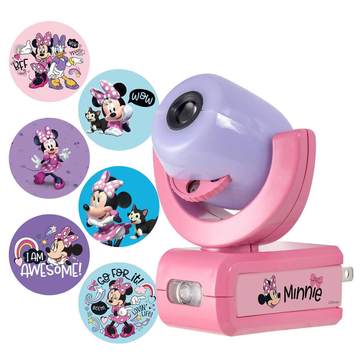 Disney Projectables Disney Minnie Mouse LED Kids Night Light