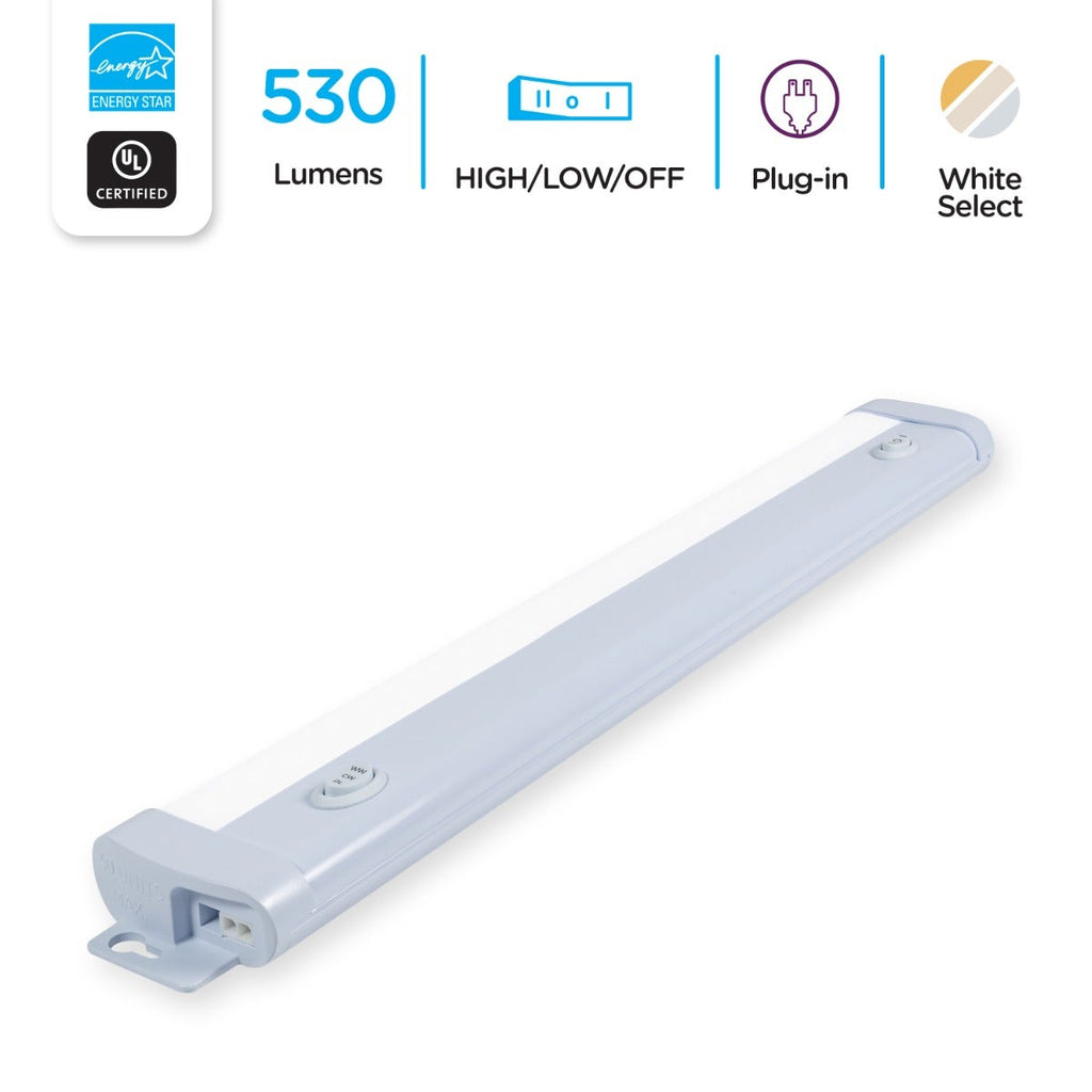Enbrighten 16in. LED Light Fixture with White Select