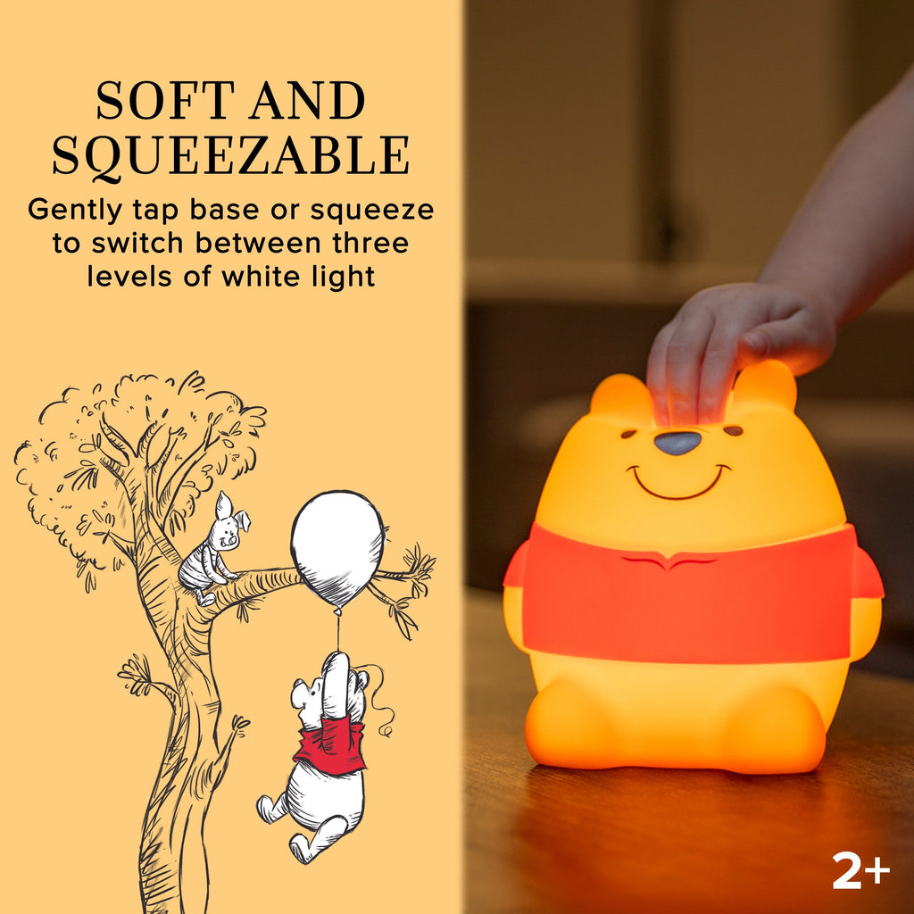 Disney Winnie the Pooh Squish’ems Dimmable Tabletop LED Night Light