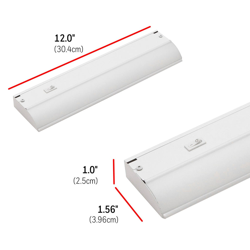 UltraPro 12in. On/Off Direct Wire LED Light Fixture