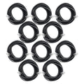Power Gear Telephone Line Cord, 10 Pack